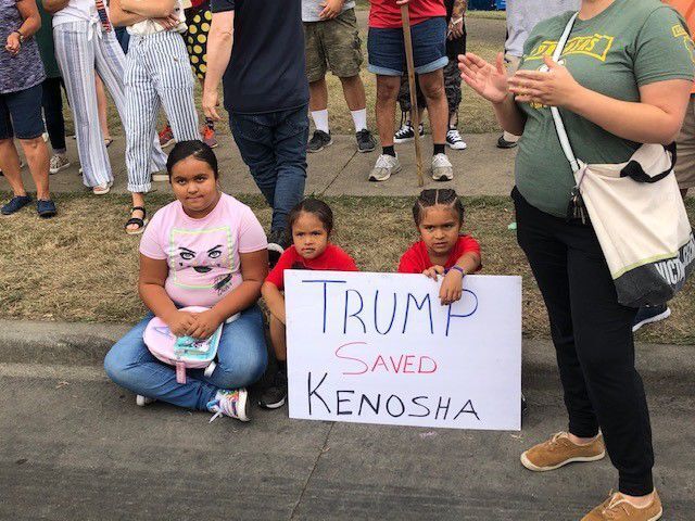 Trump in Kenosha
